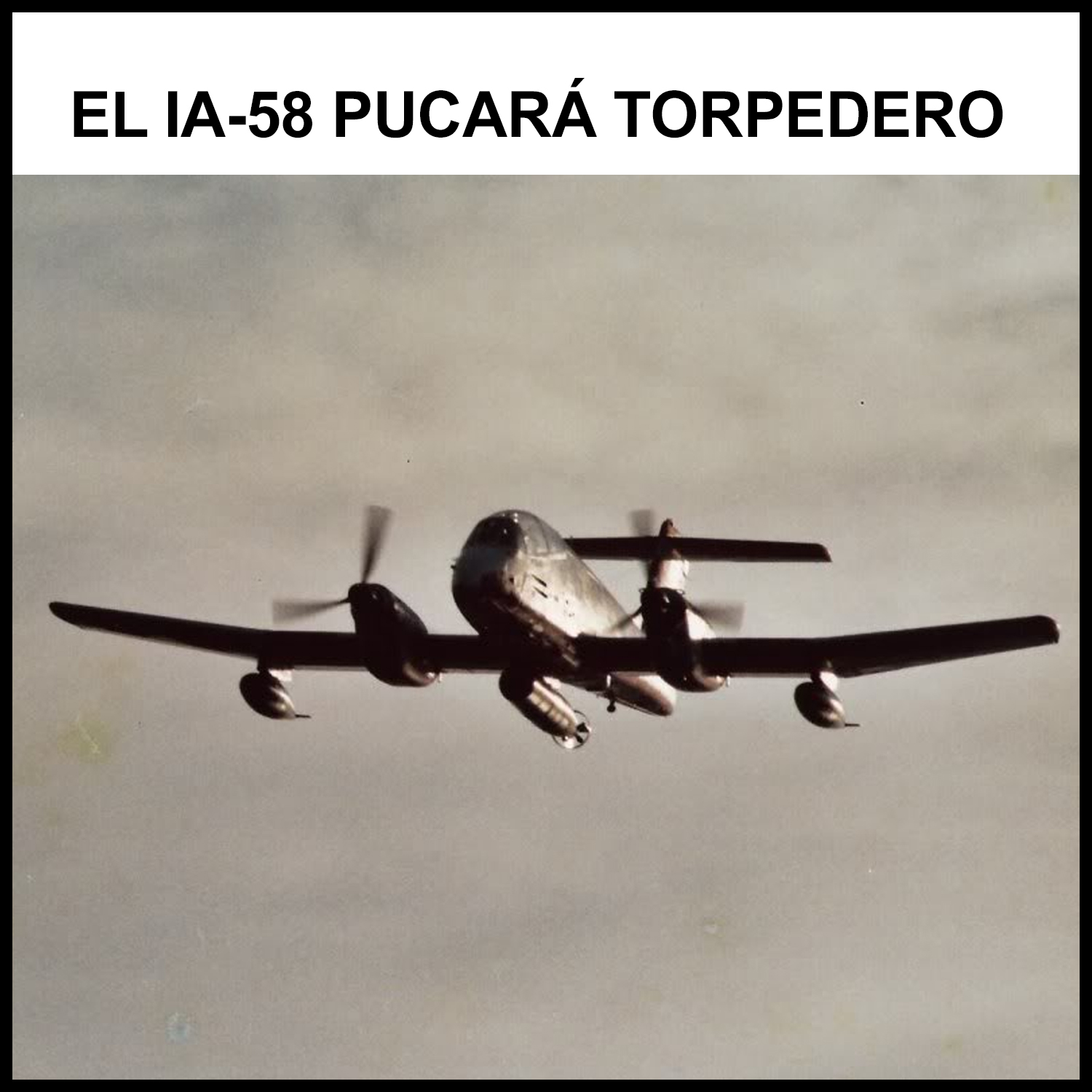 El IA-58 Pucará Torpedero