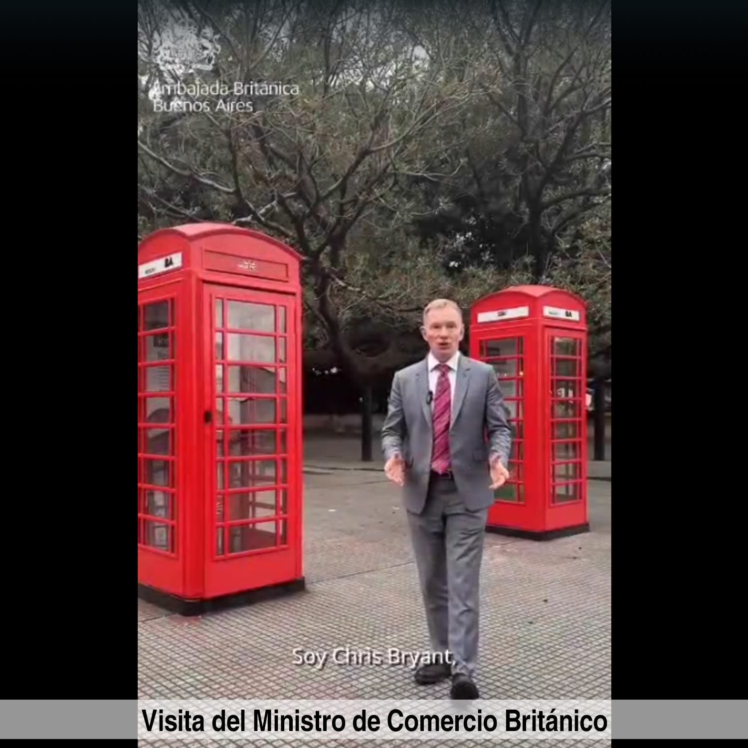 El Ministro de Comercio del Reino Unido visita la Argentina