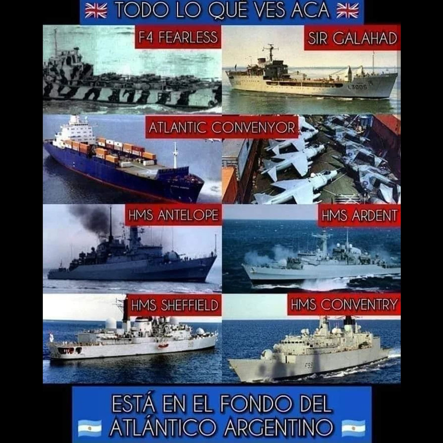 Honor y Gloria a los Bravos de Malvinas