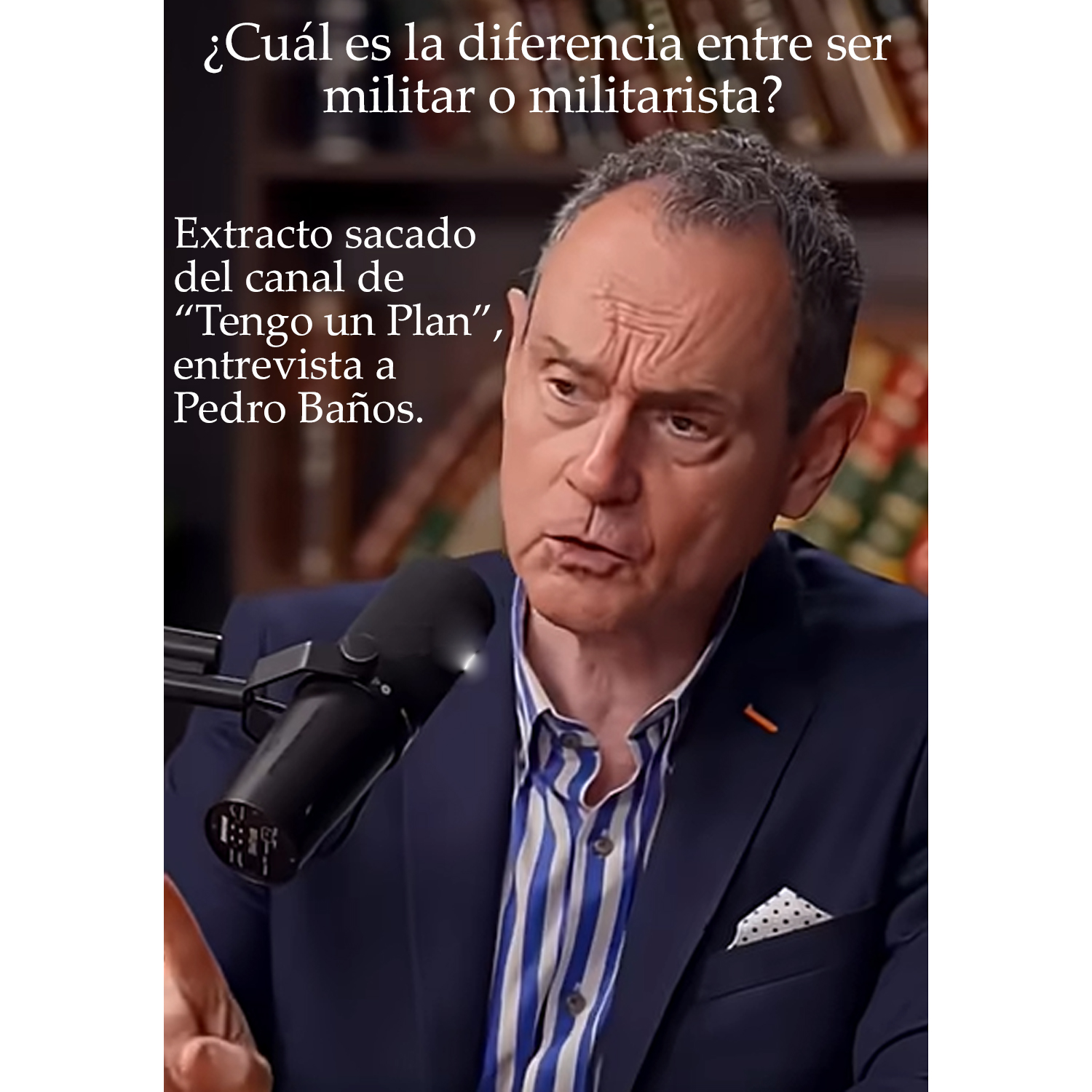 Diferencia entre ser Militar o militarista