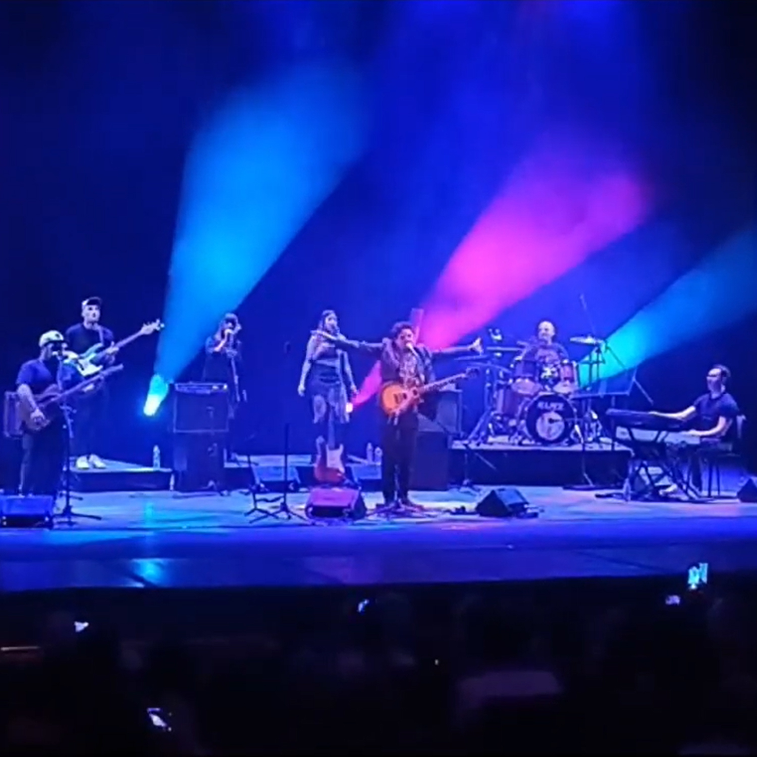 La Mondineta en el teatro Municipal de Bahía Blanca.