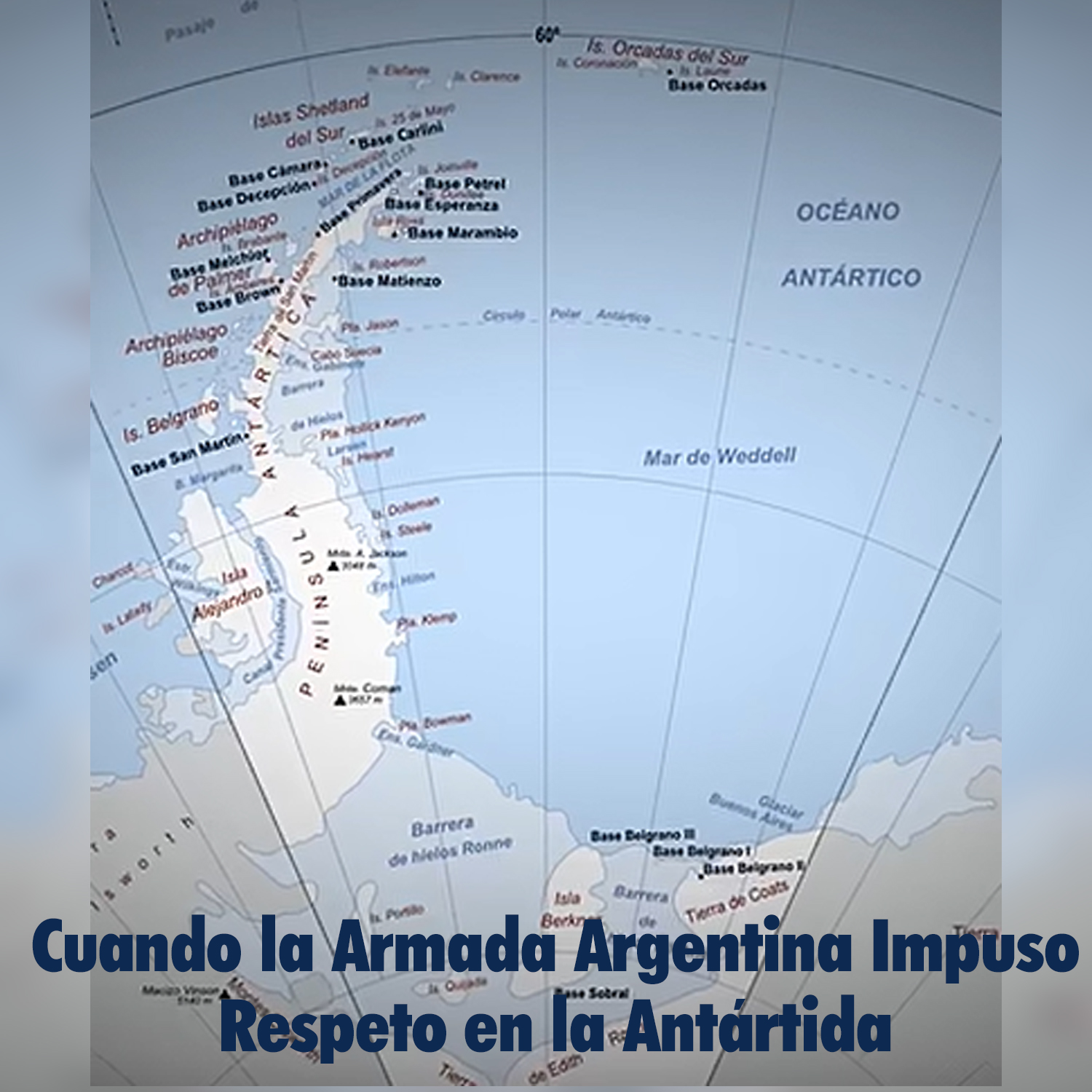 Cuando la Armada Argentina Impuso respeto en la Antártida